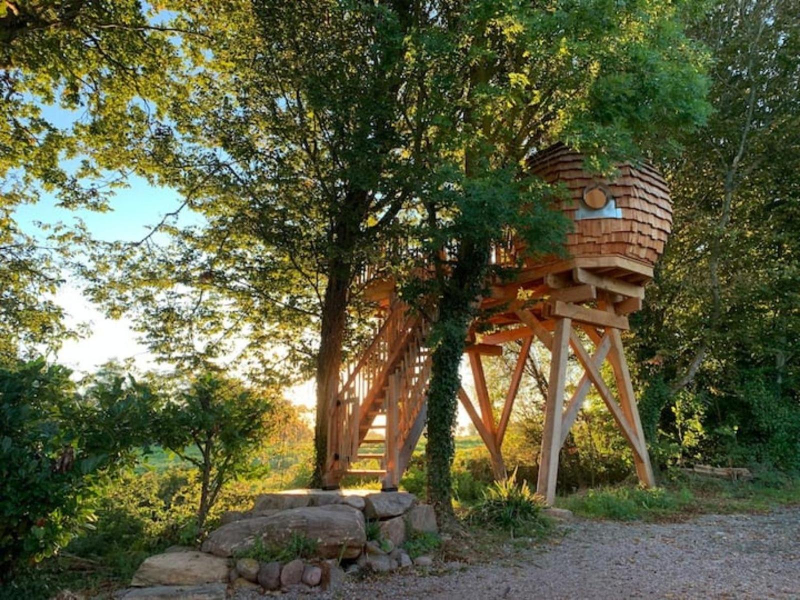 La Ville Es Renais - Ferme Et Maison D'Hotes Insolite Erquy Exterior photo